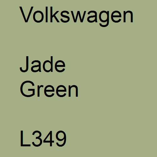 Volkswagen, Jade Green, L349.